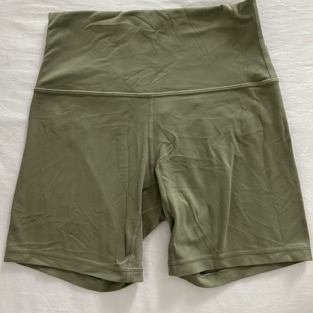 Lululemon Align Shorts 6” Rosemary Green